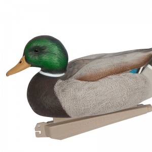Plastic Duck Decoy Mallard Kvinde Duck Drake Flydende Keel Deadly Jagt Lure