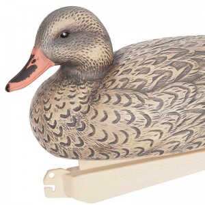Livlig plastik Mallard Duck Decoy Hen til jagt skydning Fiskeri Home Garden Decoration